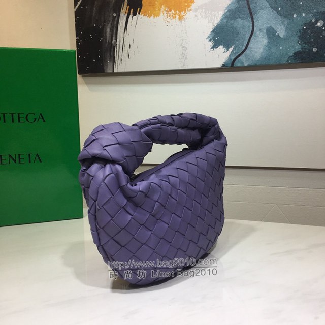 Bottega veneta高端女包 98080 寶緹嘉小號羊皮手工編織女包 BV爆款jodie新版本2代編織打結圓形hobo包  gxz1144